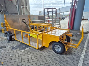 AC Wheel Change Trailer with jack